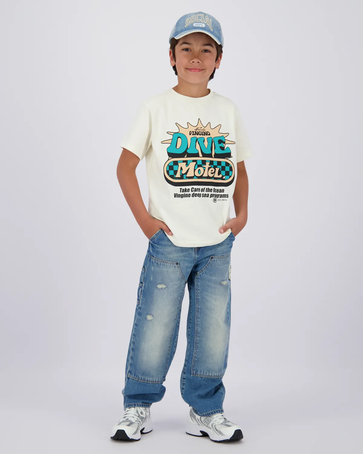 Vingino Baggy Jeans Kit worker< Jeans|Jeans