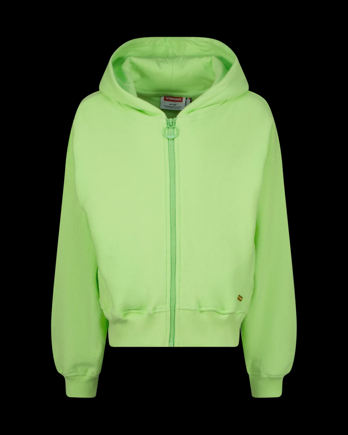 Vingino Hoodie Basic-Ziphoody Terry< Truien|Vesten