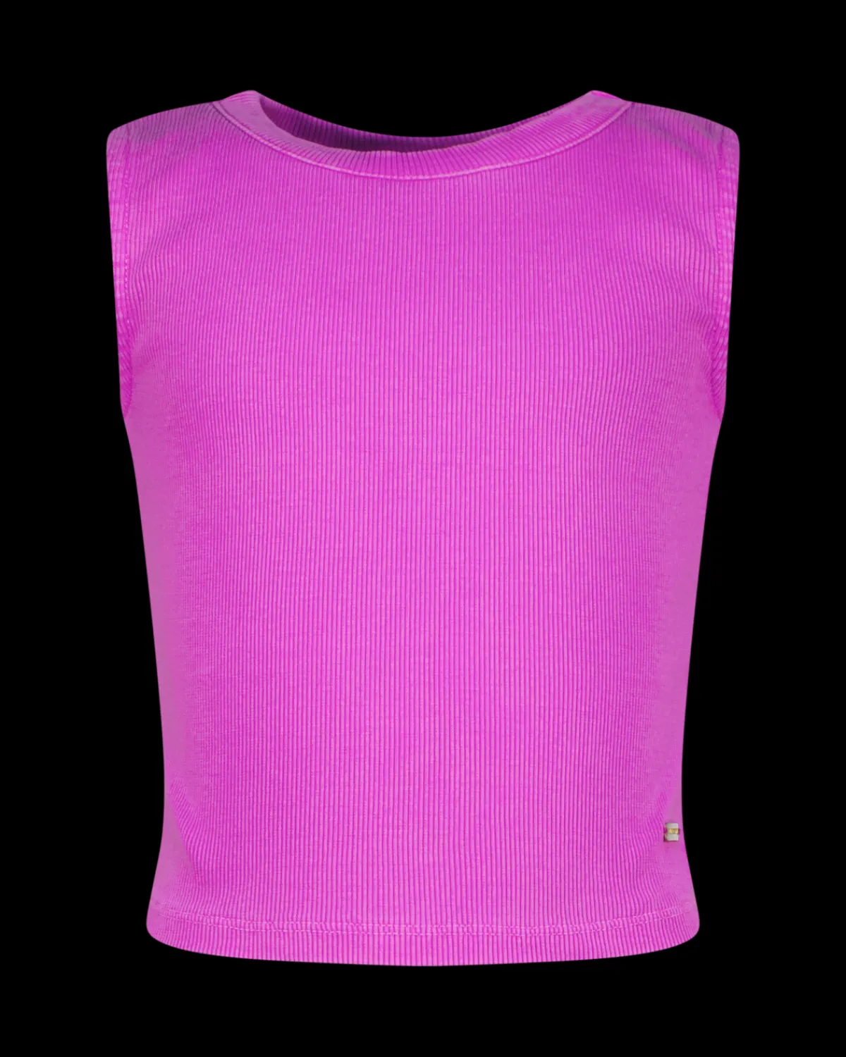 Vingino Top Basic-Crop Rib Top< T-Shirts & Tops
