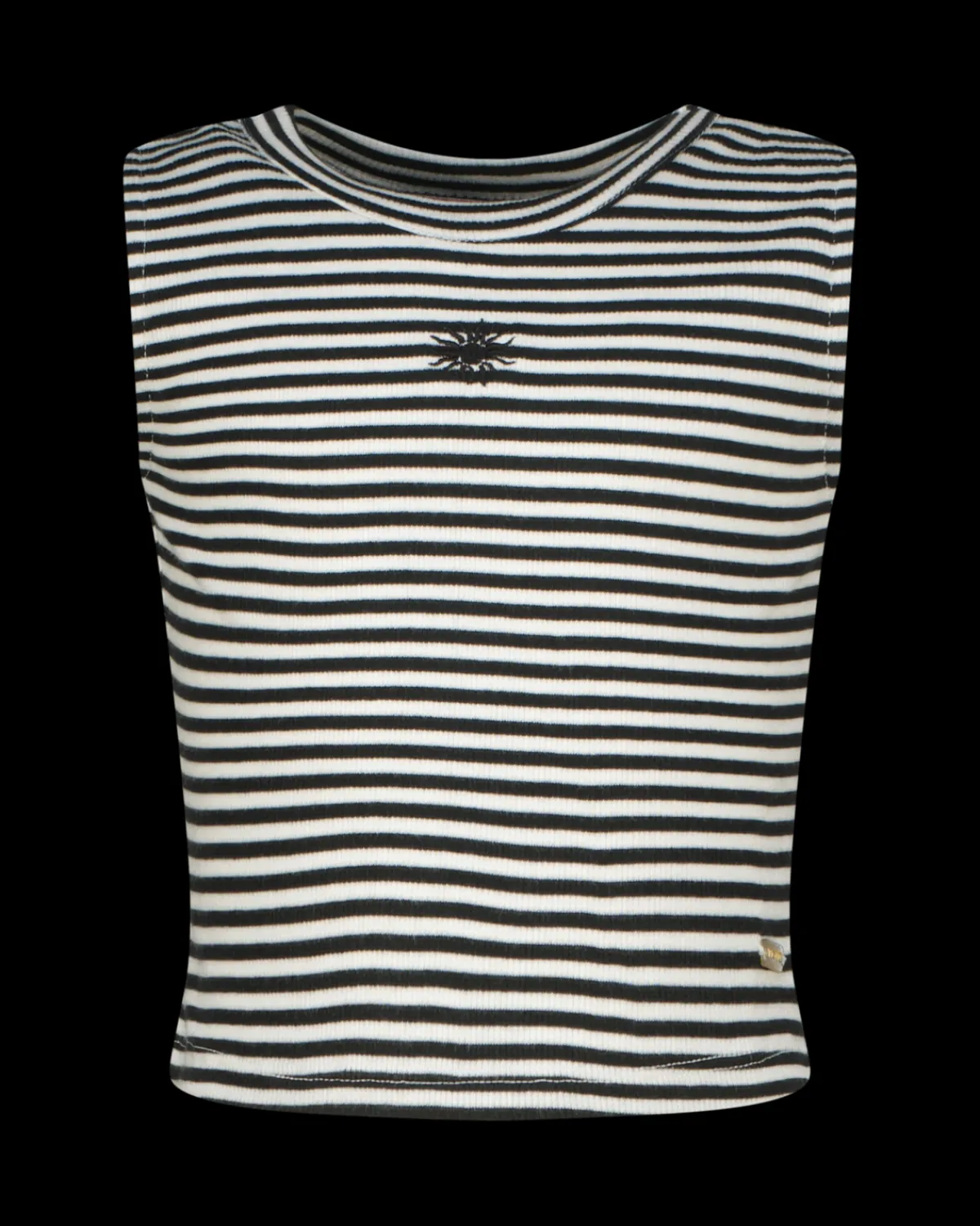 Vingino Top Basic-Crop Rib Top Stripe< T-Shirts & Tops
