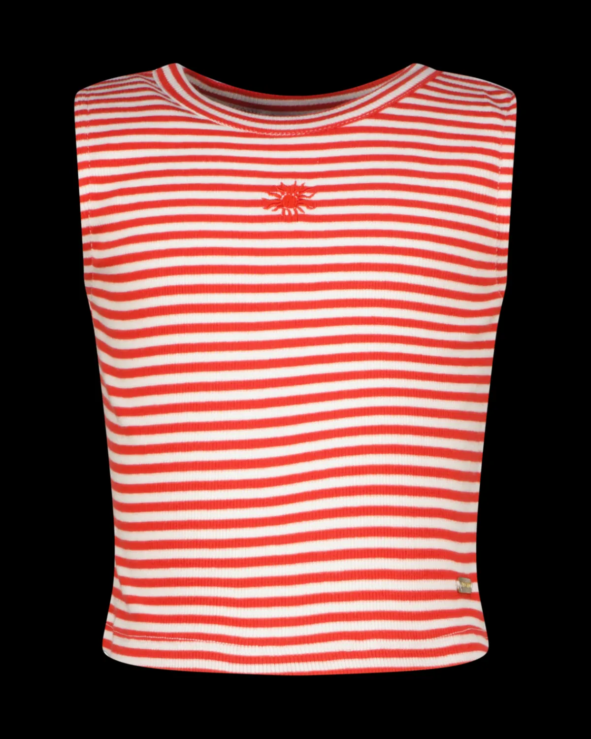 Vingino Top Basic-Crop Rib Top Stripe< T-Shirts & Tops
