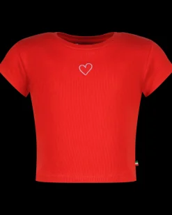 Vingino T-Shirt Basic-Crop Rib Tee< Shirts|T-Shirts & Tops