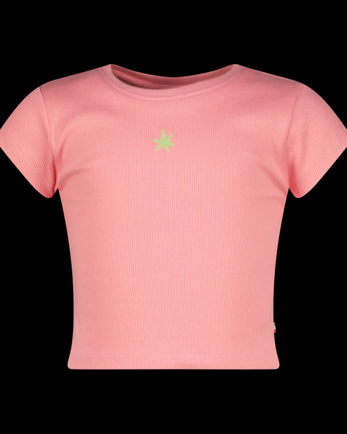 Vingino T-Shirt Basic-Crop Rib Tee< Shirts|T-Shirts & Tops