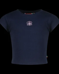 Vingino T-Shirt Basic-Crop Rib Tee< Shirts|T-Shirts & Tops