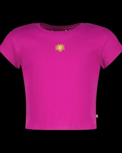 Vingino T-Shirt Basic-Crop Rib Tee< Shirts|T-Shirts & Tops