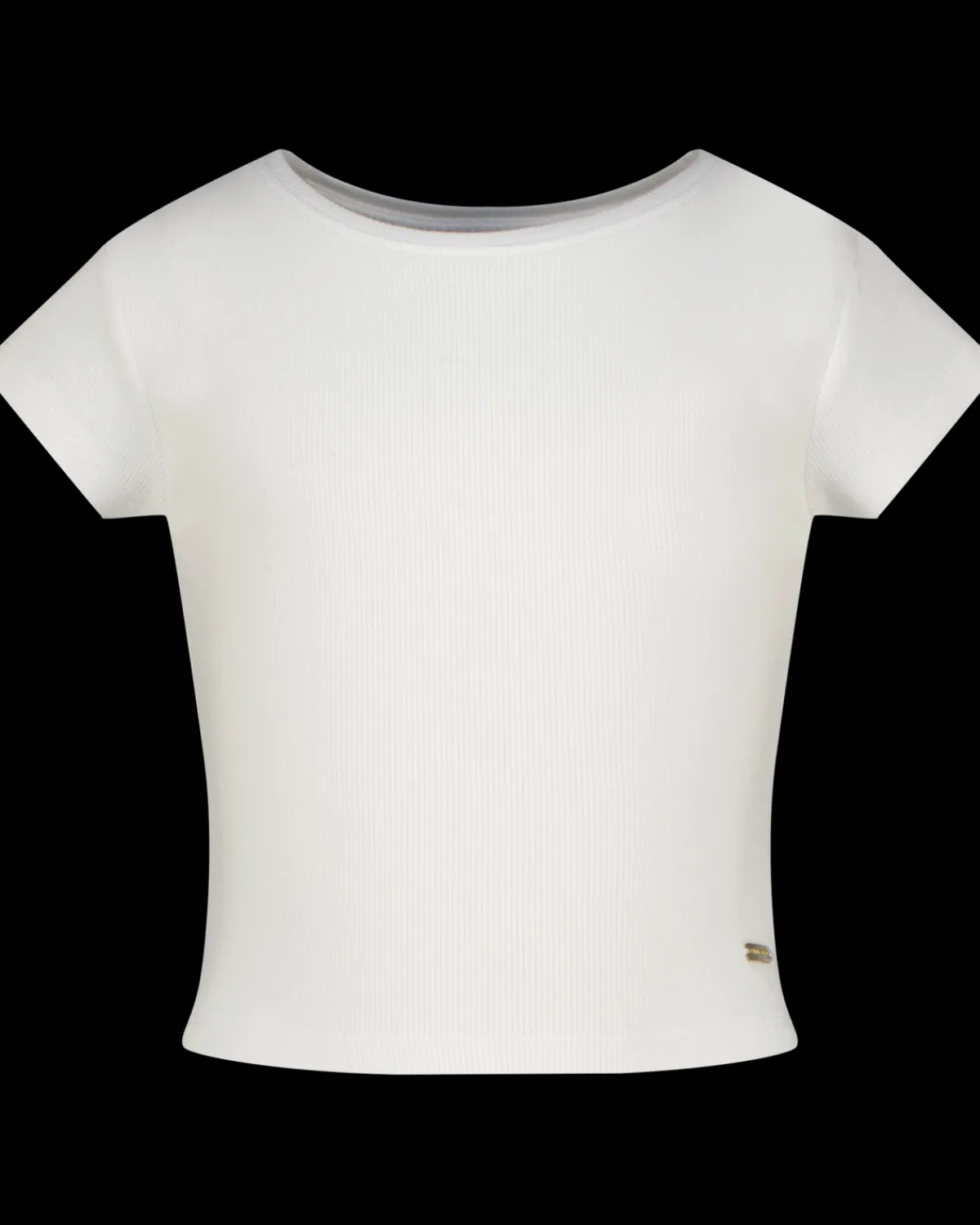 Vingino T-Shirt Basic-Crop Rib Tee< Shirts|T-Shirts & Tops