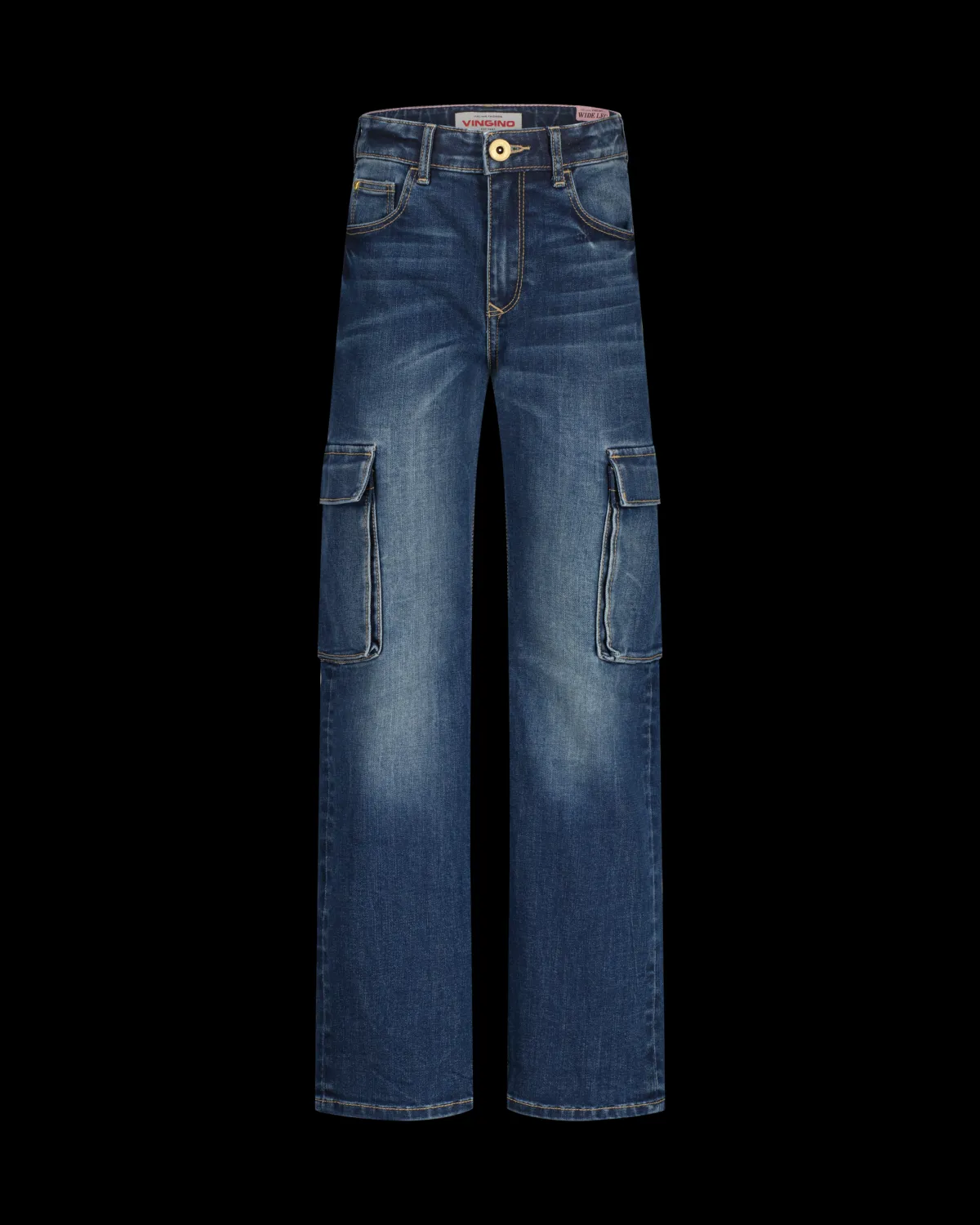 Vingino Wide Leg Jeans Coco Cargo< Jeans